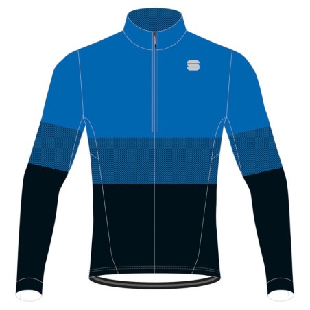 Sportful Squadra Junior Race Jersey lysande blå / svart